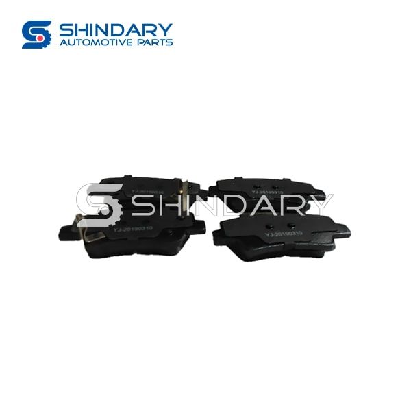 Rear brake pad kit S1010630401 for CHANGAN 