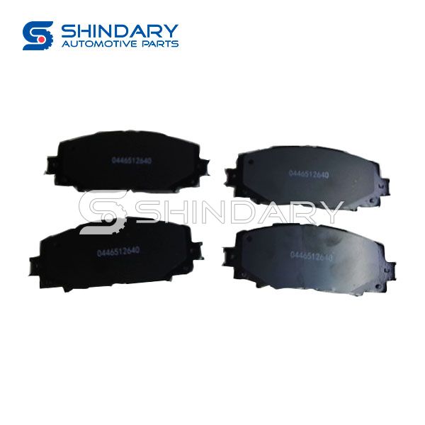 Brake pad 0446512640 for TOYOTA