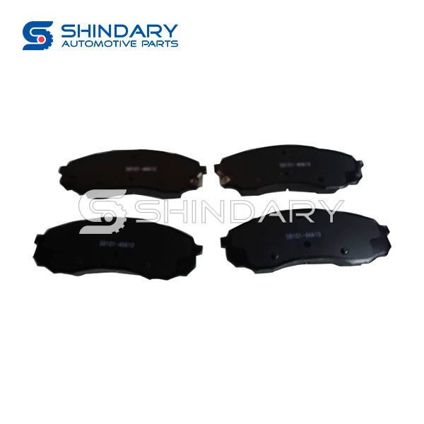 Brake pad 58101-4HA10 for HYUNDAI