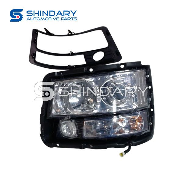 Left headlight assy DZ93189723010 for SHACMAN