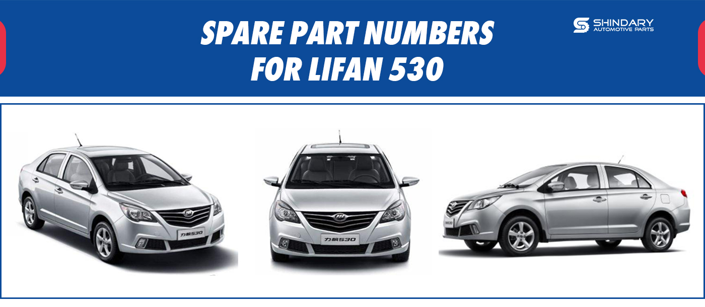 SPARE PARTS NUMBERS FOR LIFAN 530