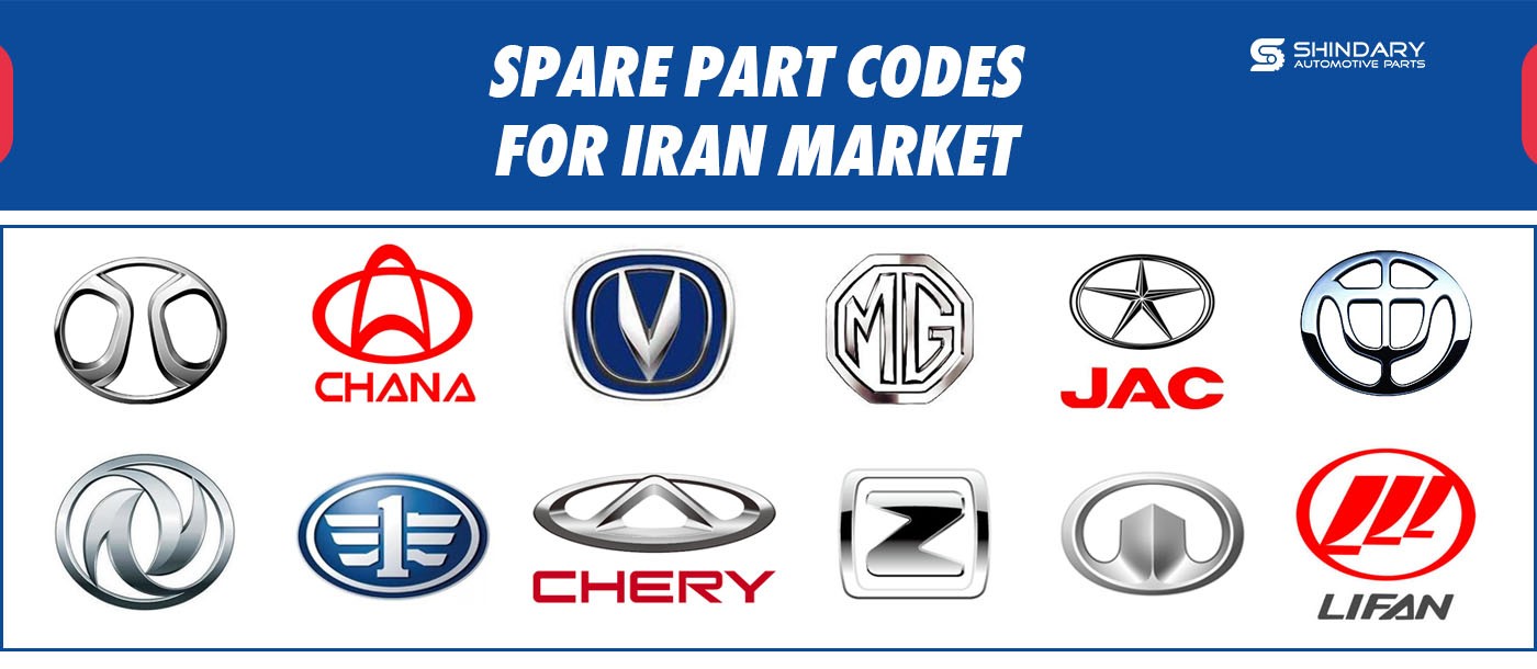 SPARE PART CODES FOR IRAN MARKET