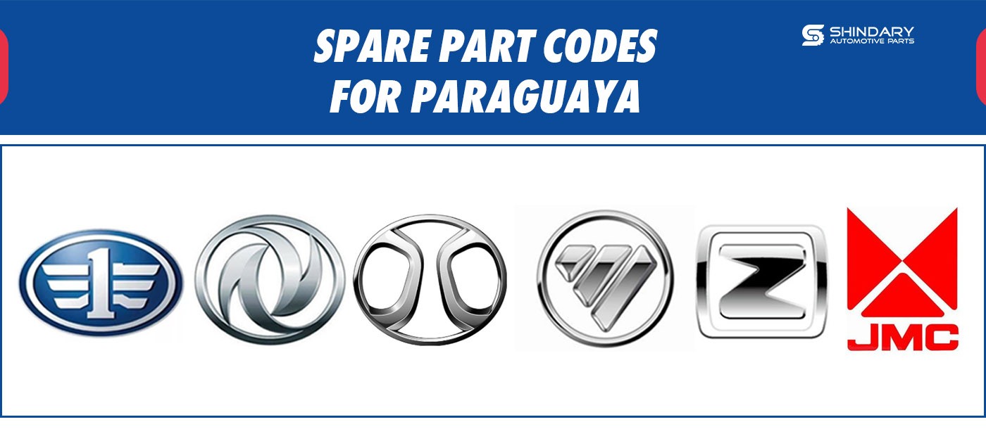 SPARE PART CODES FOR PARAGUAY MARKET