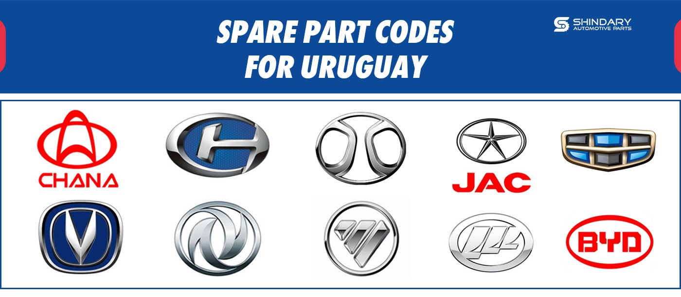 SPARE PART CODES FOR URUGUAY MARKET