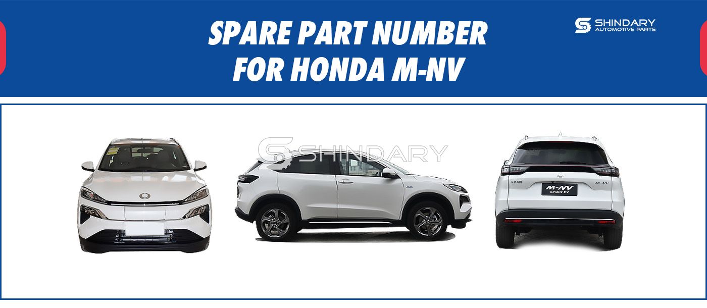 【SHINDARY PRODUCTS】SPARE PARTS NUMBERS FOR HONDA M-NV