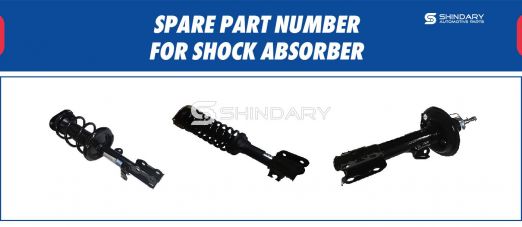 【SHINDARY PRODUCTS】SPARE PARTS NUMBERS FOR SHOCK ABSORBER